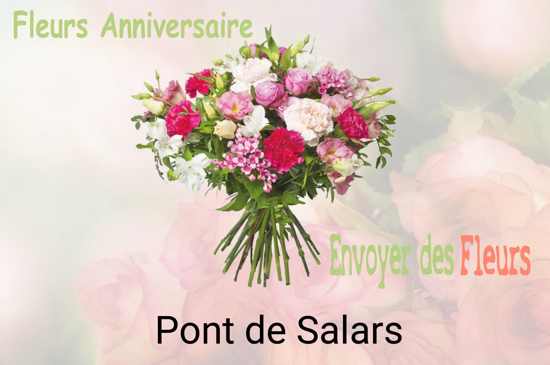 Bouquet de fleurs d’anniversaire livré à Pont-de-Salars