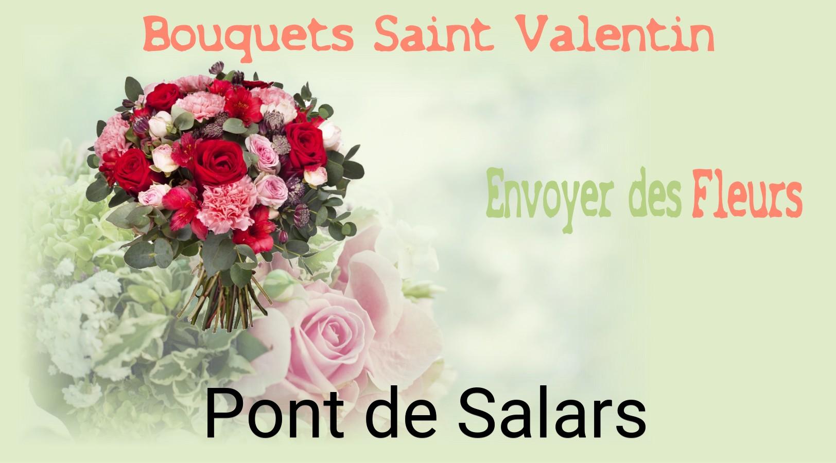 Roses de Saint-Valentin livrées à Pont-de-Salars